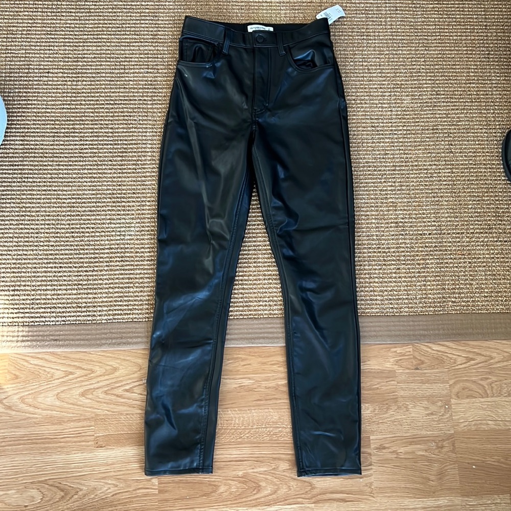 Abercrombie & Fitch Leather Pant
